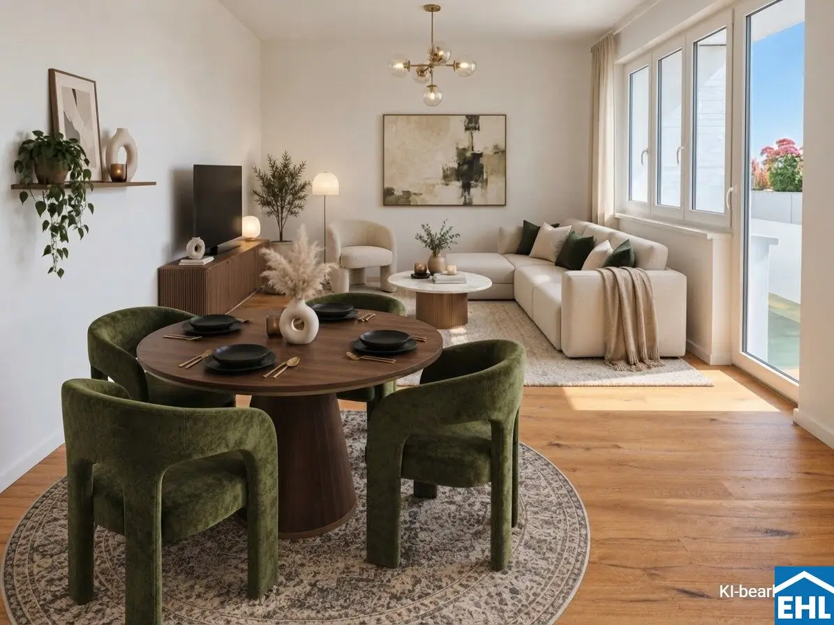 First occupancy after comprehensive renovation with impressive view