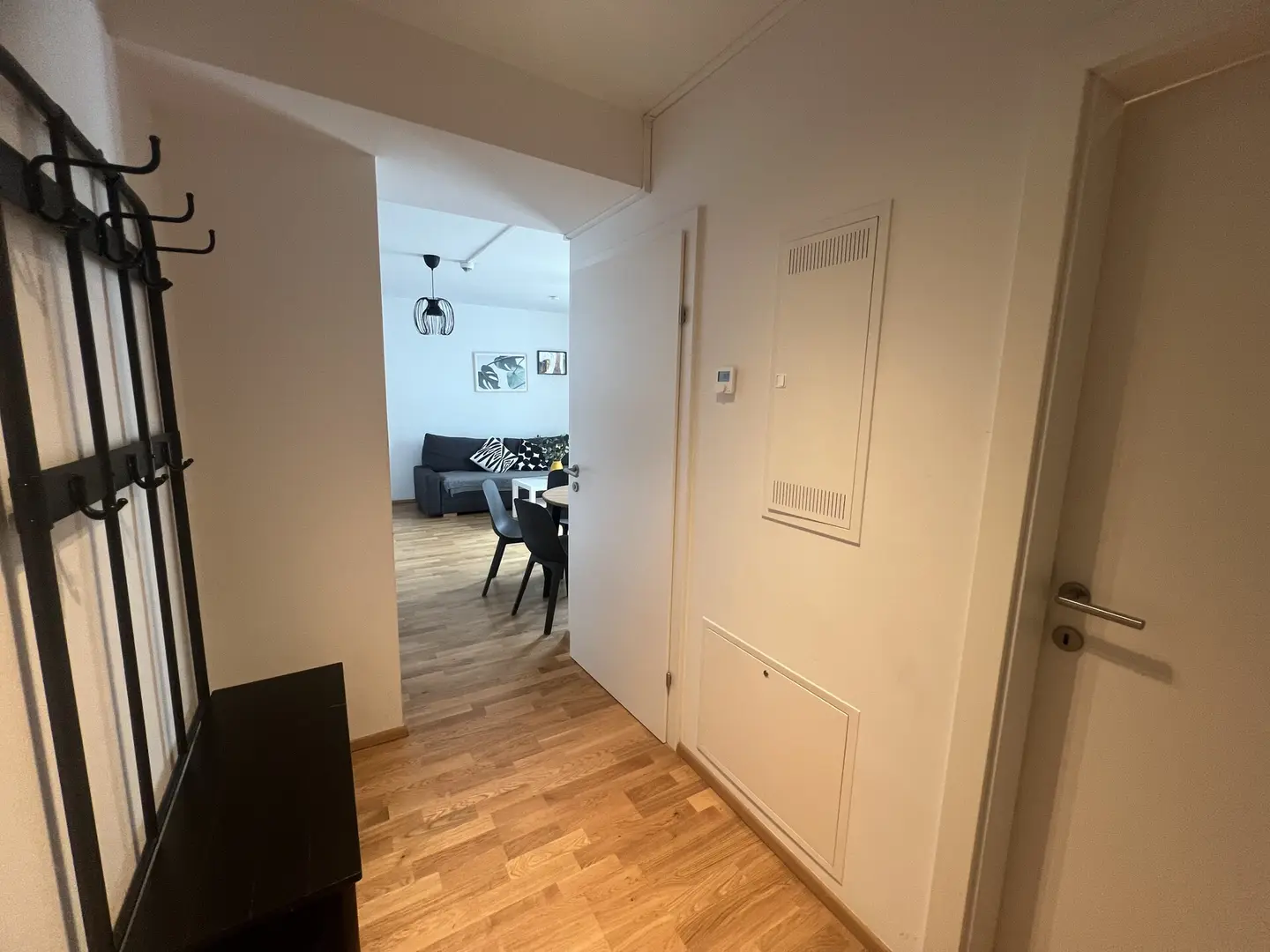Furnished apartment with loggia in a quiet location