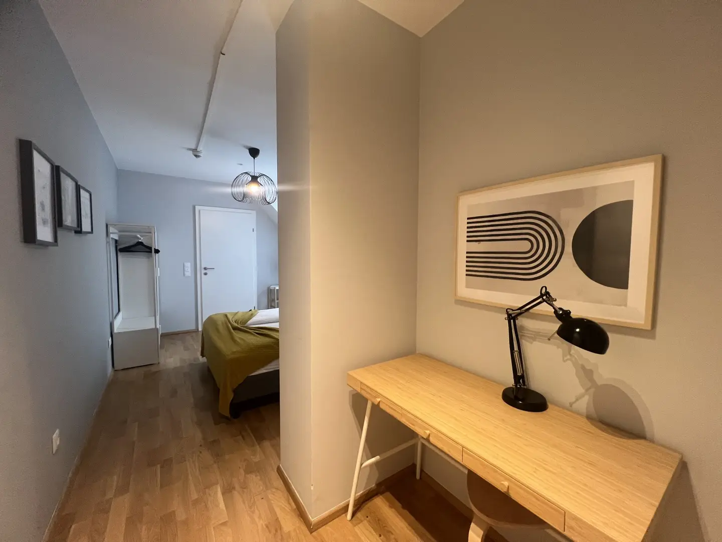 Fully furnished Wohnung with loggia and underfloor heating