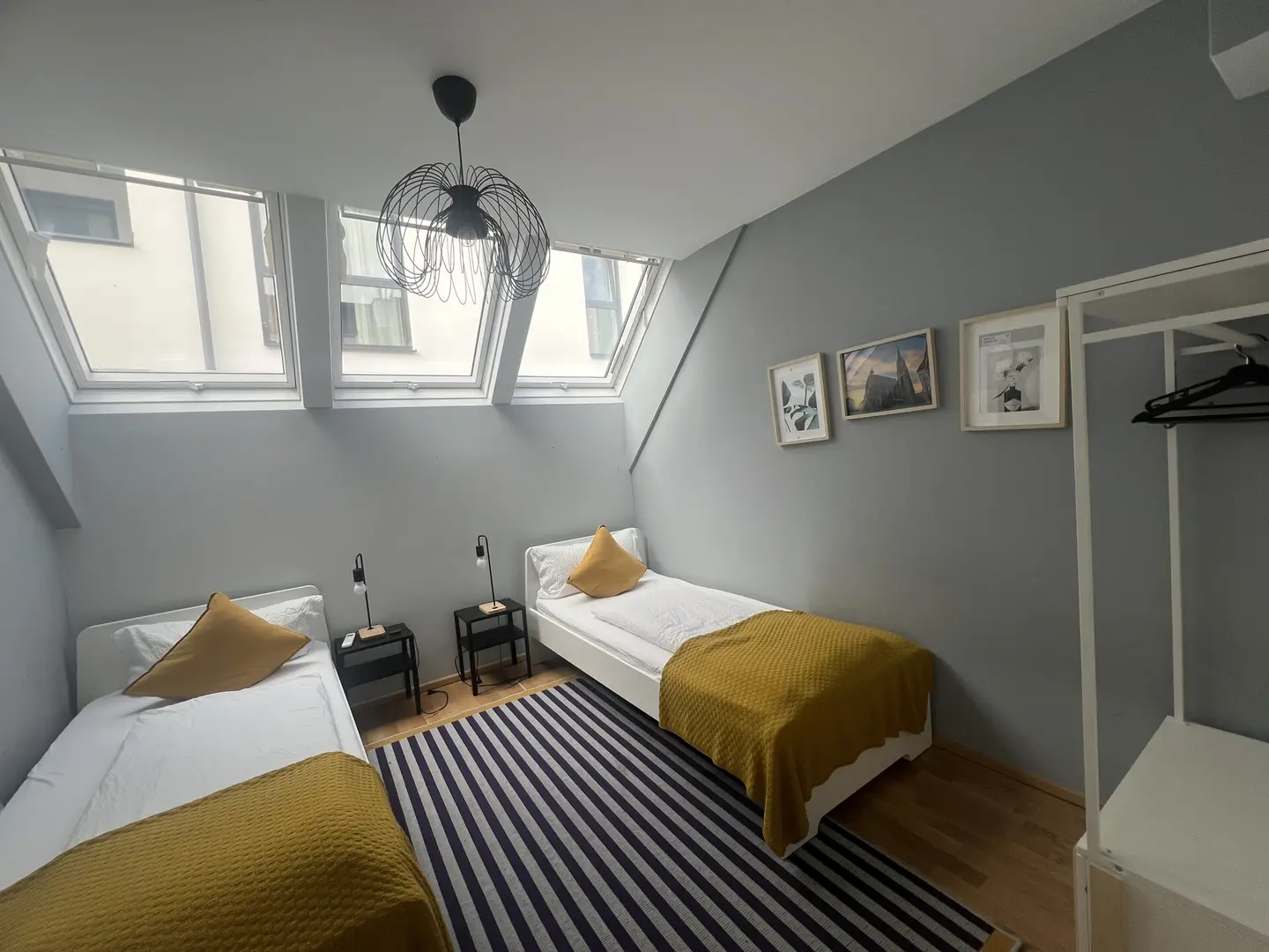 Furnished Wohnung with terrace and parquet