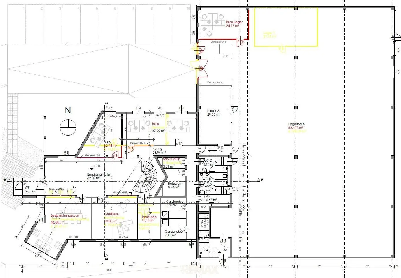 Modern commercial property for rent