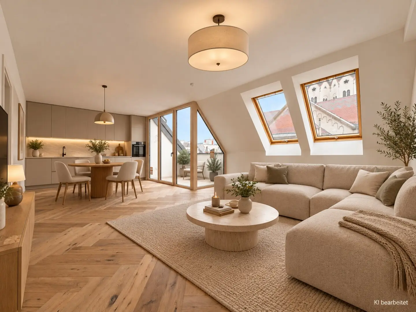 EINZIGARTIGER AUSBLICK -  ERSTBEZUG - ca. 63 m² WFL - 2 Zimmer - Terrasse