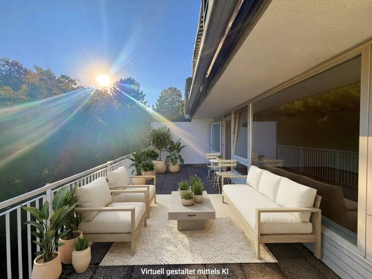 Terrassenwohnung am Pötzleinsdorfer Schloßpark! Großzügiger Wohnbereich, 3 Schlafzimmer, 2 Bäder