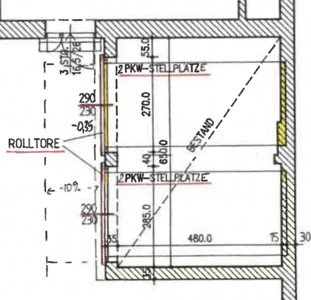 PKW - INNENHOF STELLPLÄTZE ZU VERKAUFEN