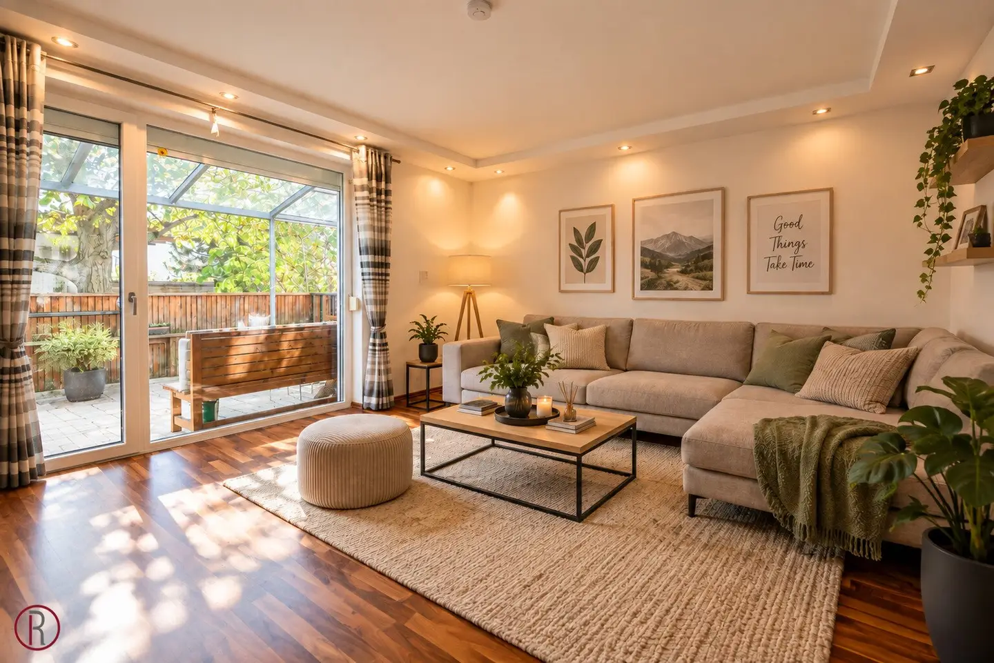 Cozy 3-room garden apartment in Kramsach