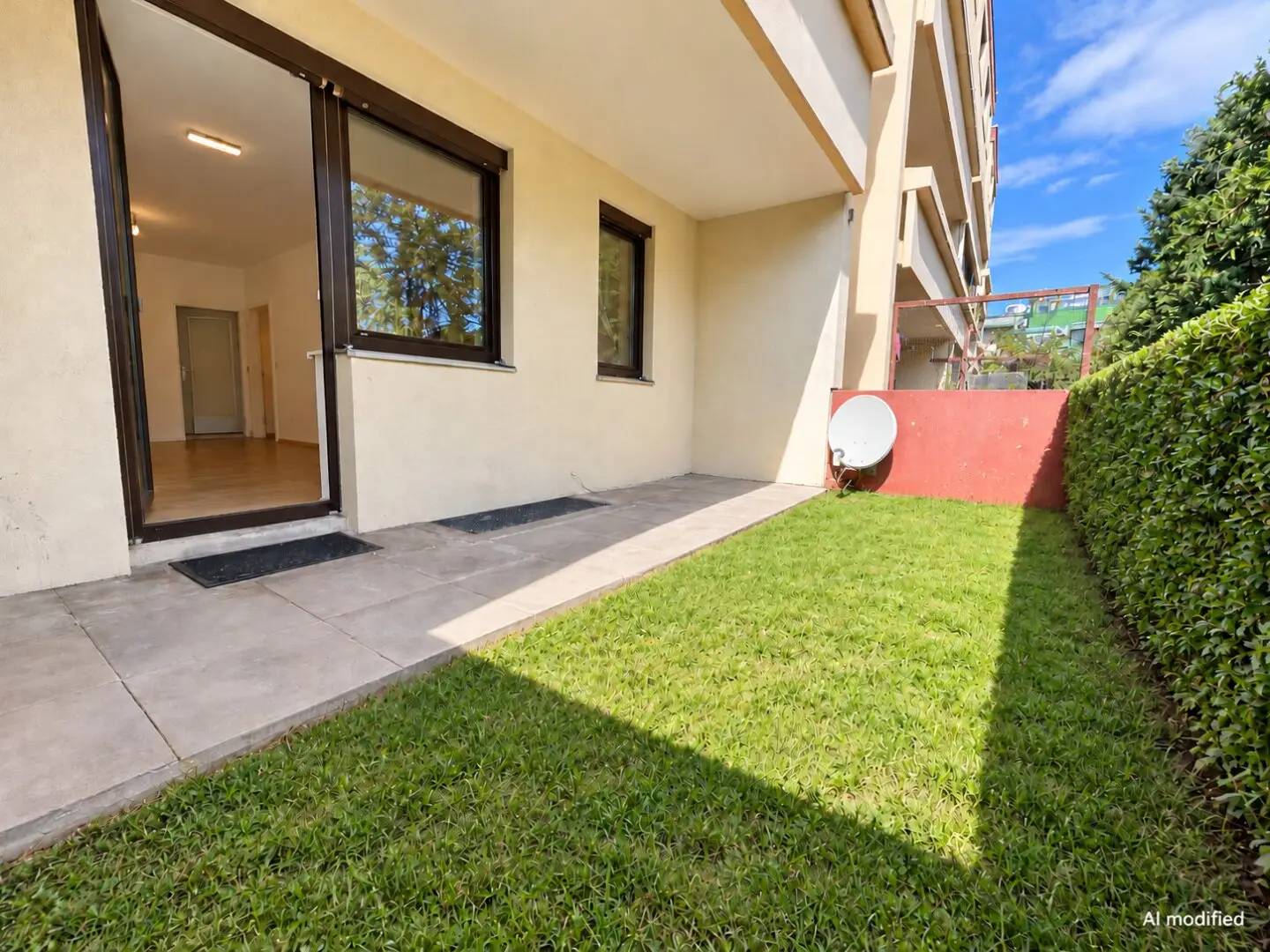 Garden apartment with terrace in absolute quiet location | available from December