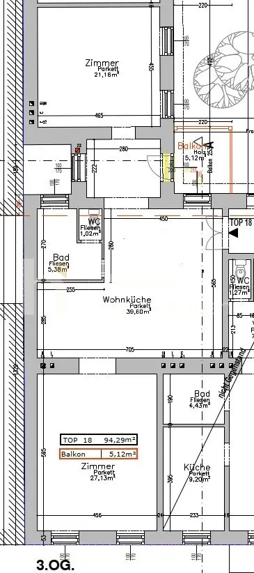 3-Zimmer-Altbau mit Balkon und Gestaltungsspielraum | Rund 94 m² in 1070 Wien