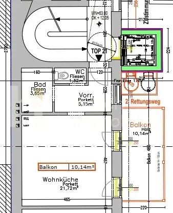 1-Zimmer-Altbau mit Balkon und Gestaltungsspielraum | Rund 32 m² in 1070 Wien