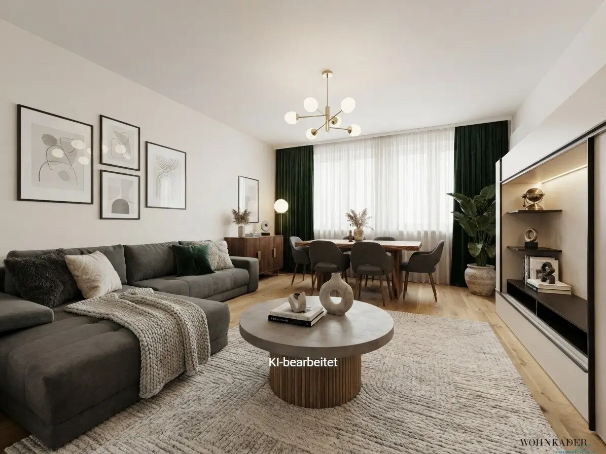 Exclusive 3-room top floor oasis with sunny balcony &amp; green courtyard