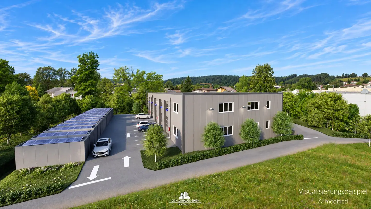 DEIN ZUHAUSE präsentiert: Gewerbehalle TOP 02 zu verkaufen