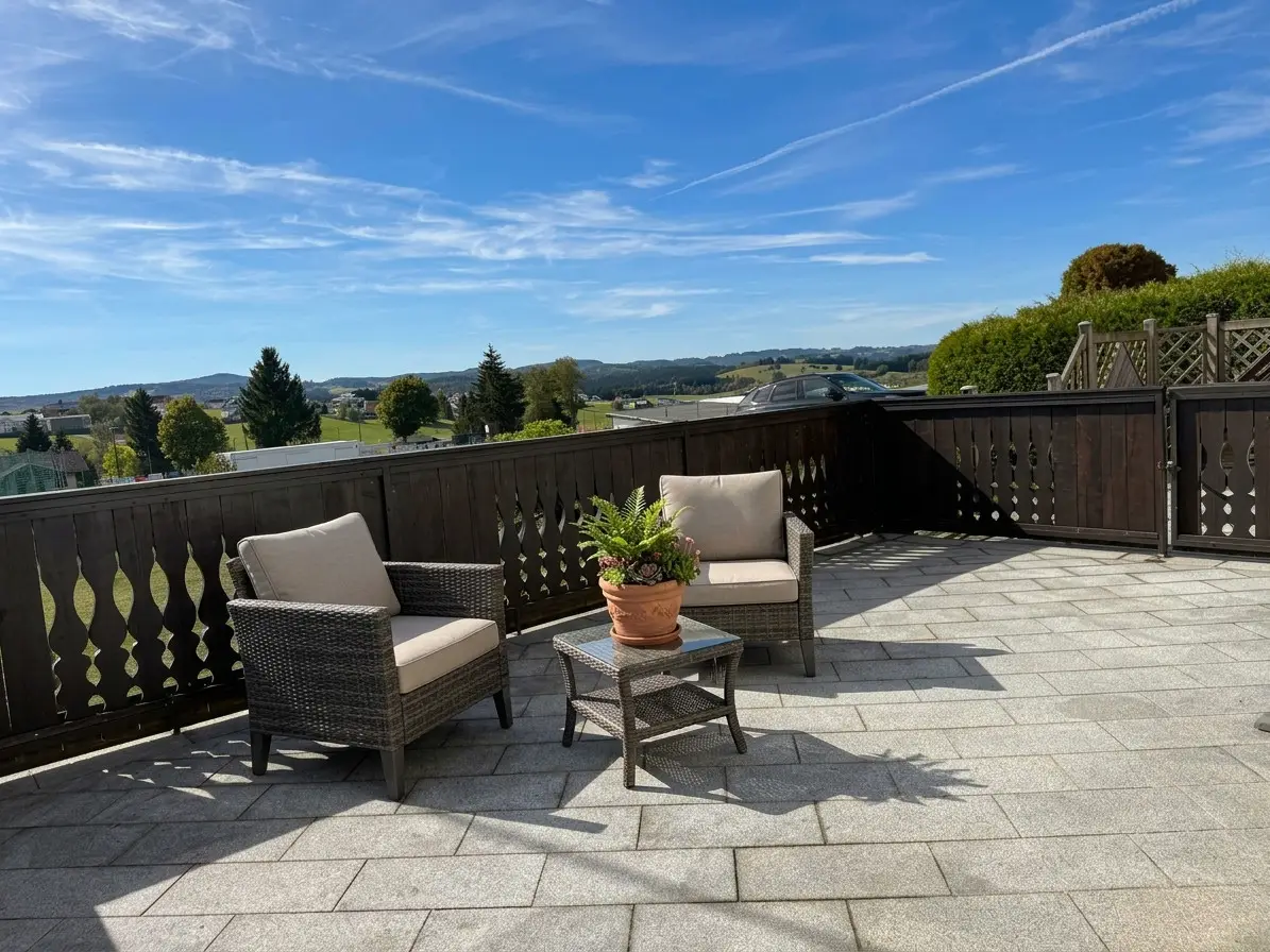Familienwohnung naturnah mit großem Garten und Terrasse