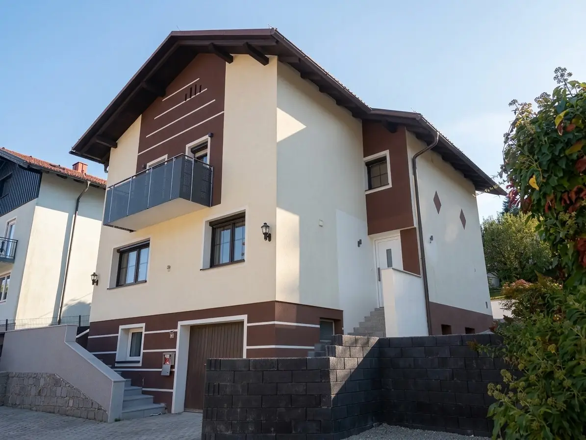 Helle Wohnung mit Balkon und Blick ins Grüne