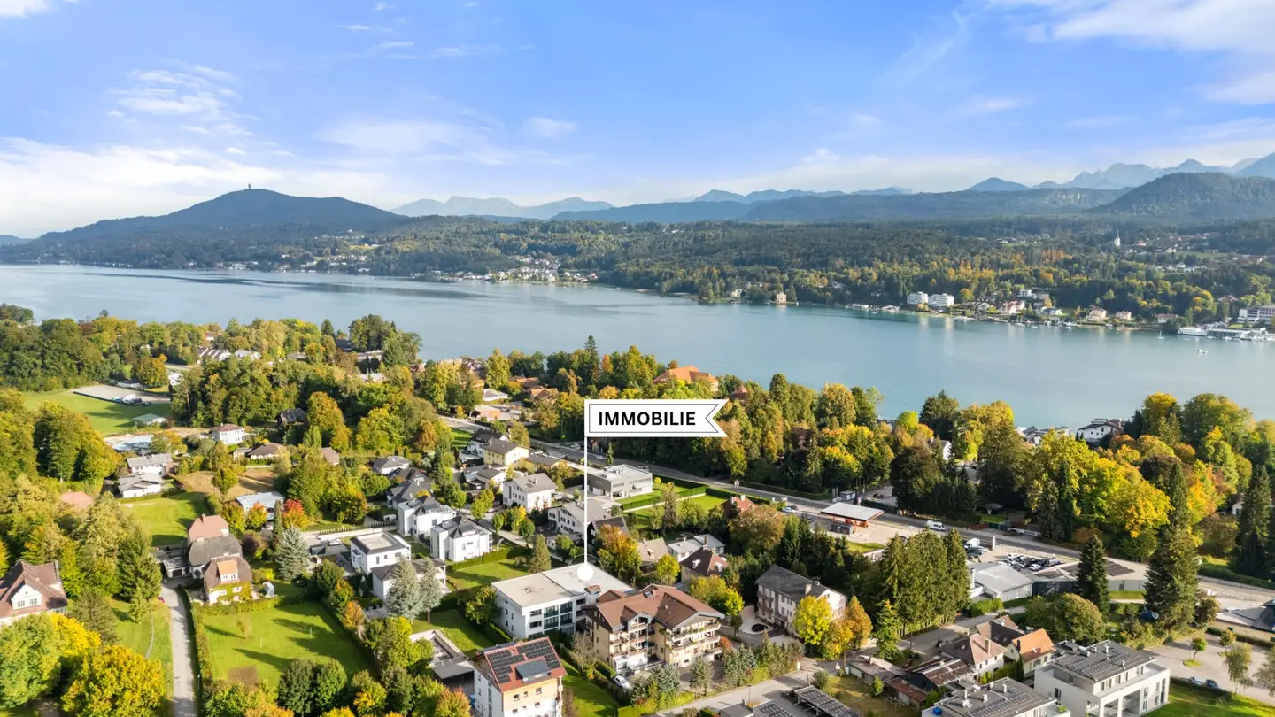 Vermietete Dreizimmerwohnung | Velden am Wörthersee | Stilvolle Eigentumswohnung mit großzügigem Balkon