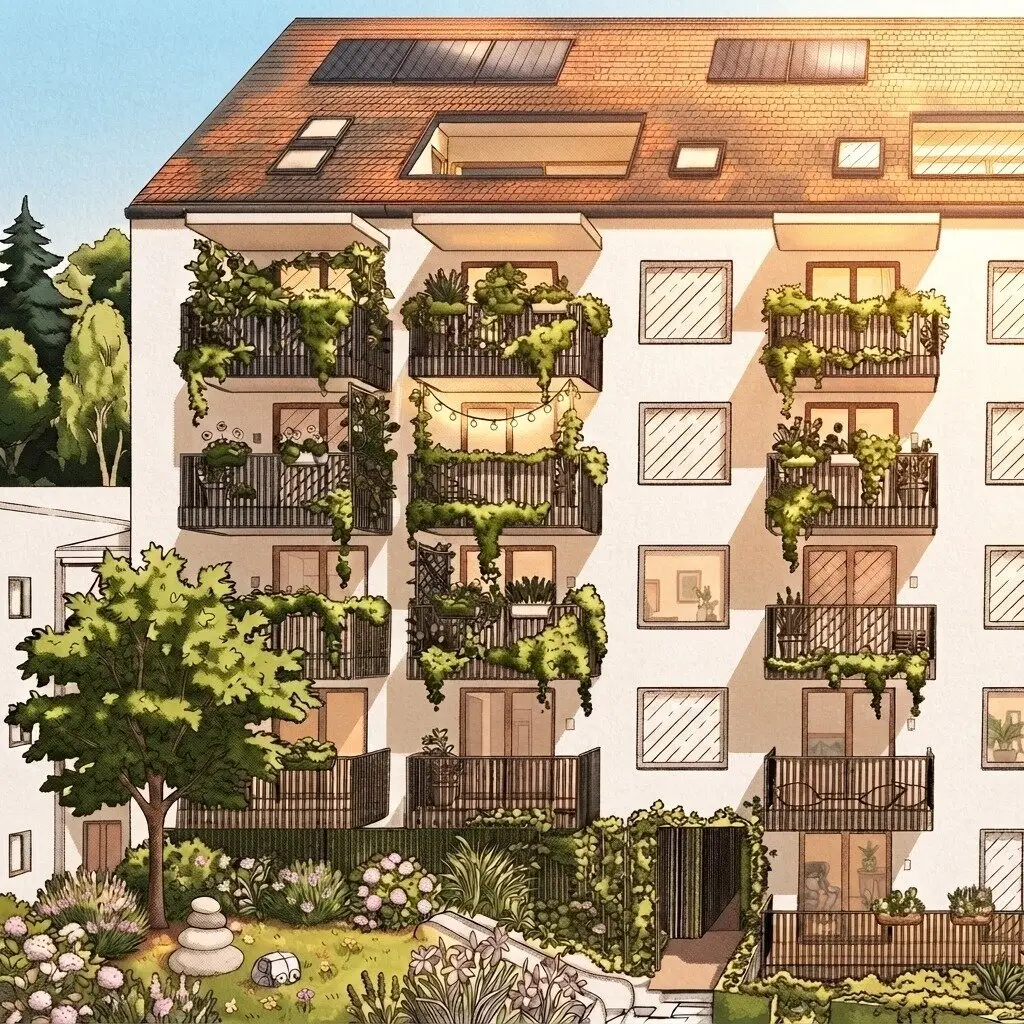 GRAZ - Gries: 38m² Zwei Zimmer-Wohnung + 3,5m² sonniger BALKON - Nähe Augarten, Fluss - Honorarfrei