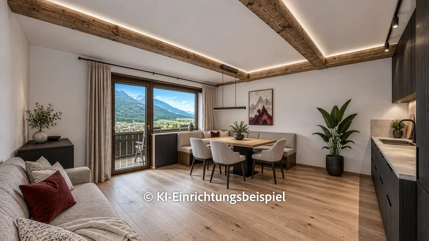 Wohnung mit Loggia und unverbaubarem Fernblick