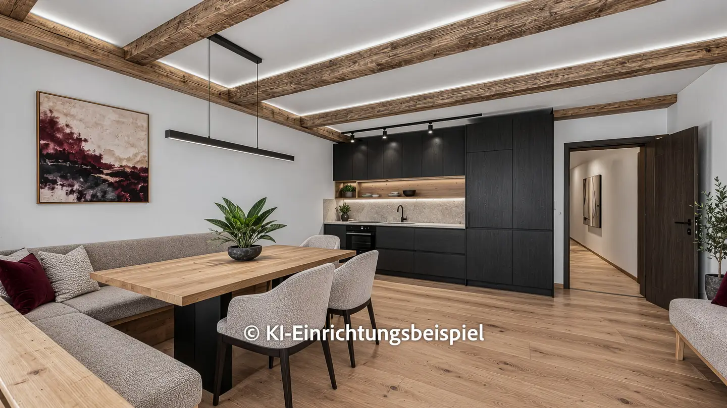 Wohnung mit Loggia und unverbaubarem Fernblick