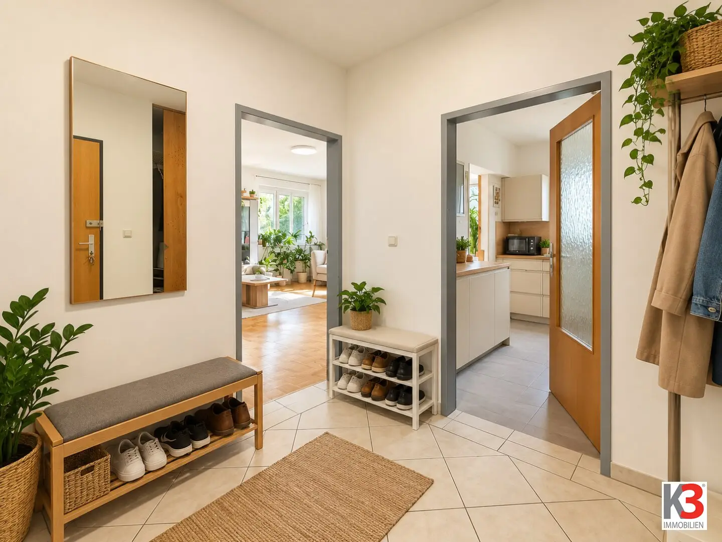 Apartment – Terrace, green view and peace included