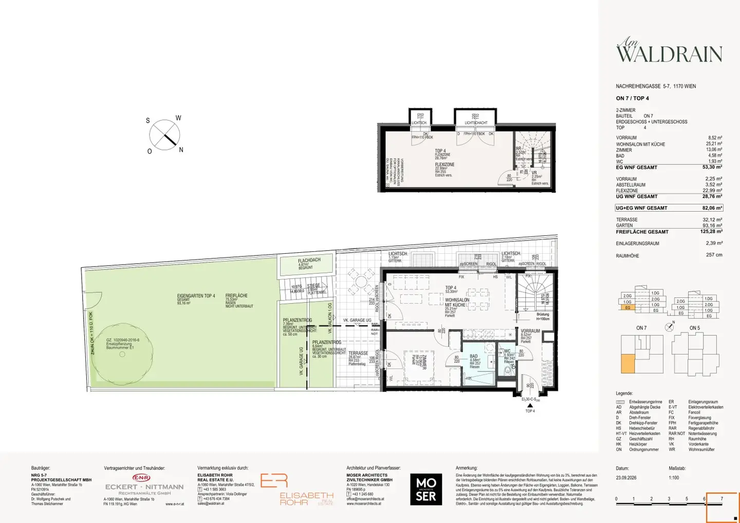 Süße 2-Zimmergartenwohnung - Fertigstellung Q1 2028