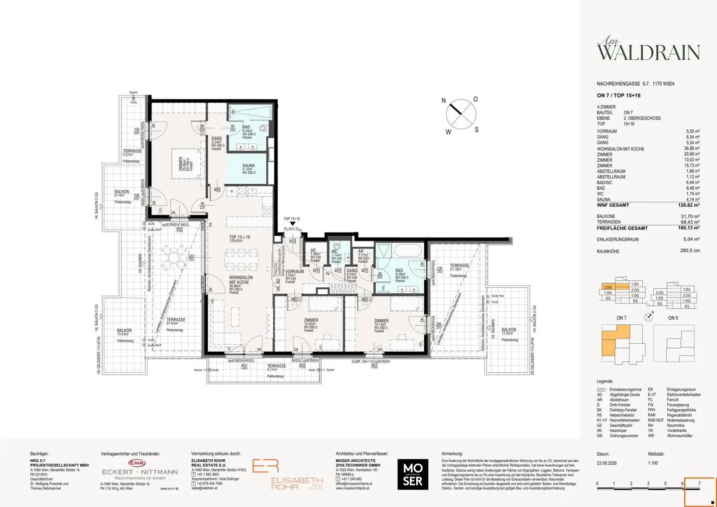 Top floor: Vienna view guaranteed!
