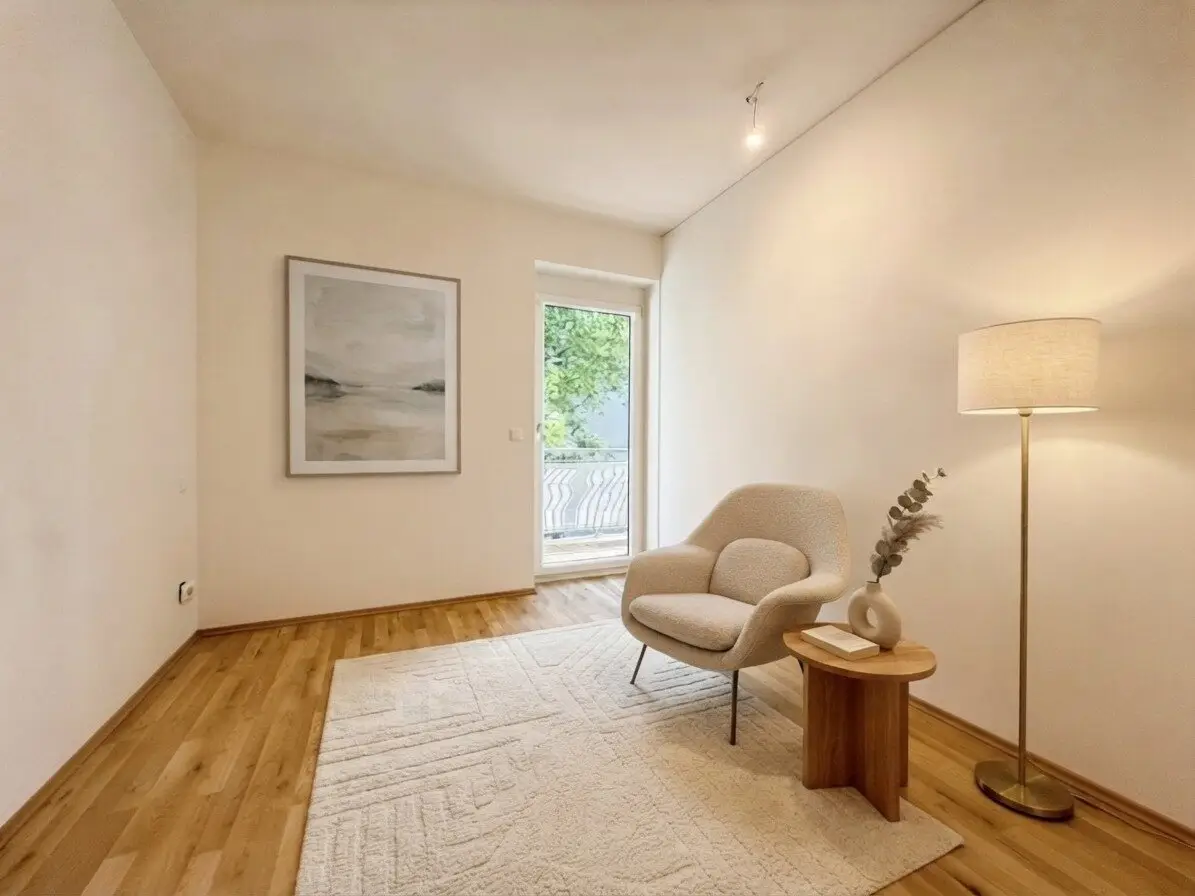 2-Zimmer-Wohnung mit großzügigem Balkon &amp; Blick ins Grüne