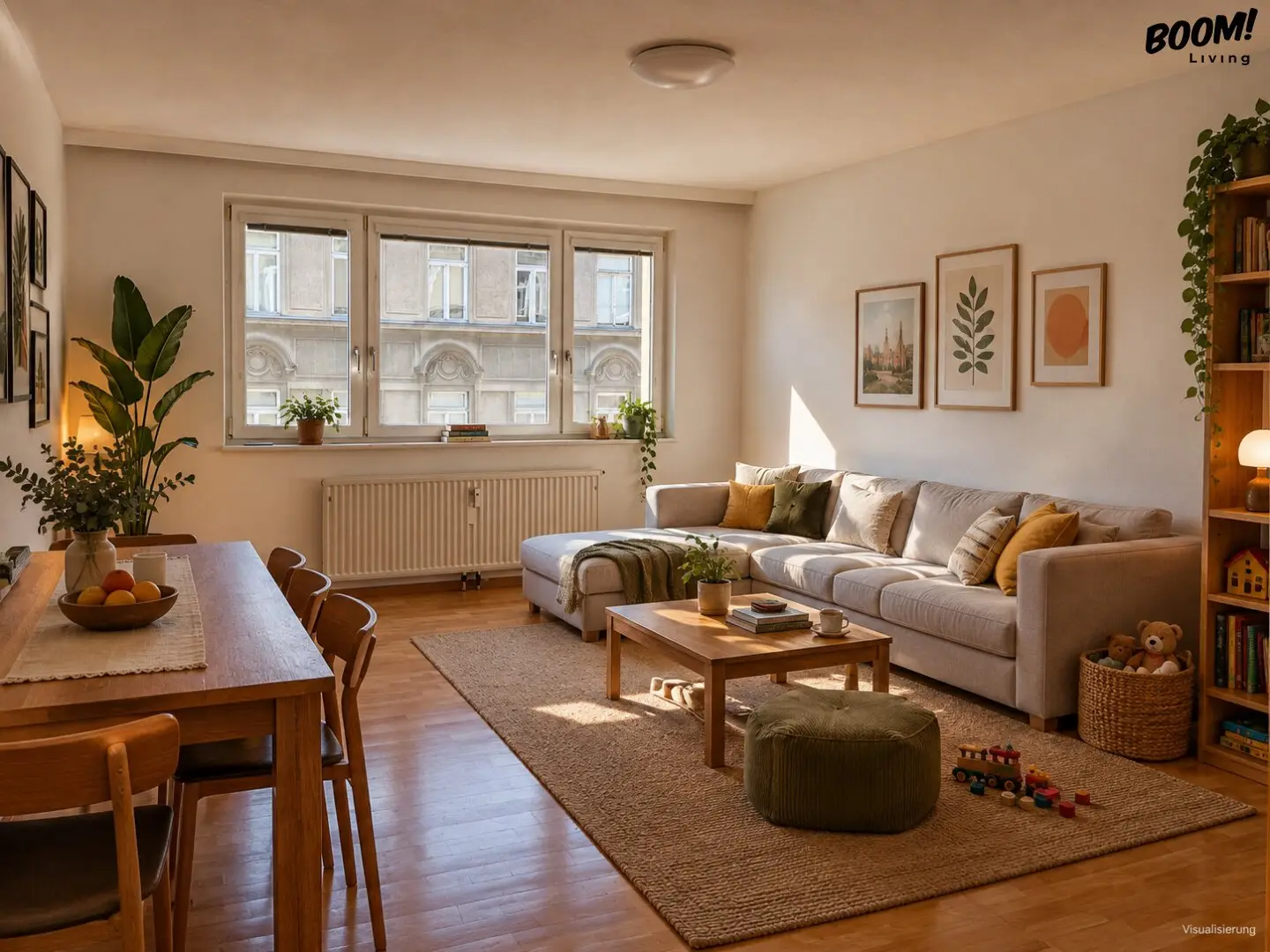 Helle 3-Zimmer-Wohnung mit 2 Schlafzimmern, neuer Küche &amp; Lift in 1160 Wien