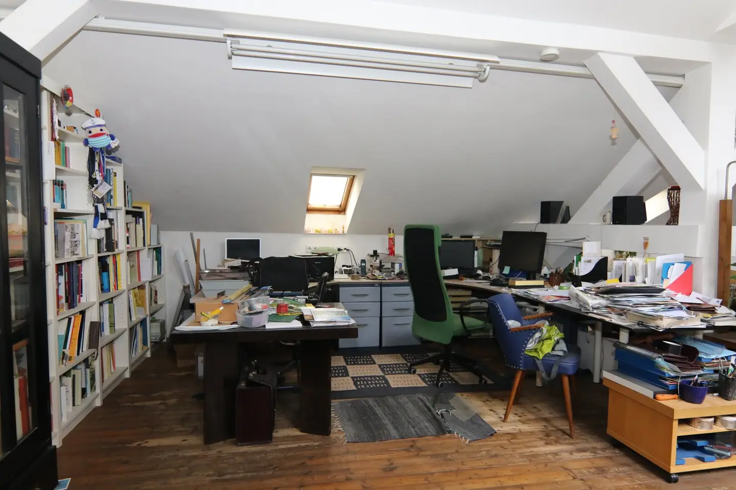 Attic apartment in a very centrally located beautiful old building
