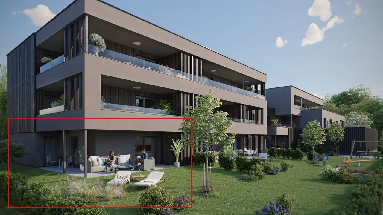 Condominiums in Braunau directly on the Enknach