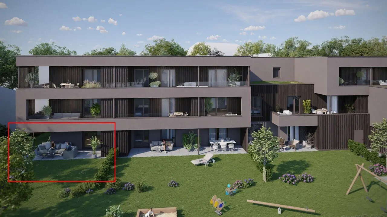 Condominiums in Braunau directly on the Enknach