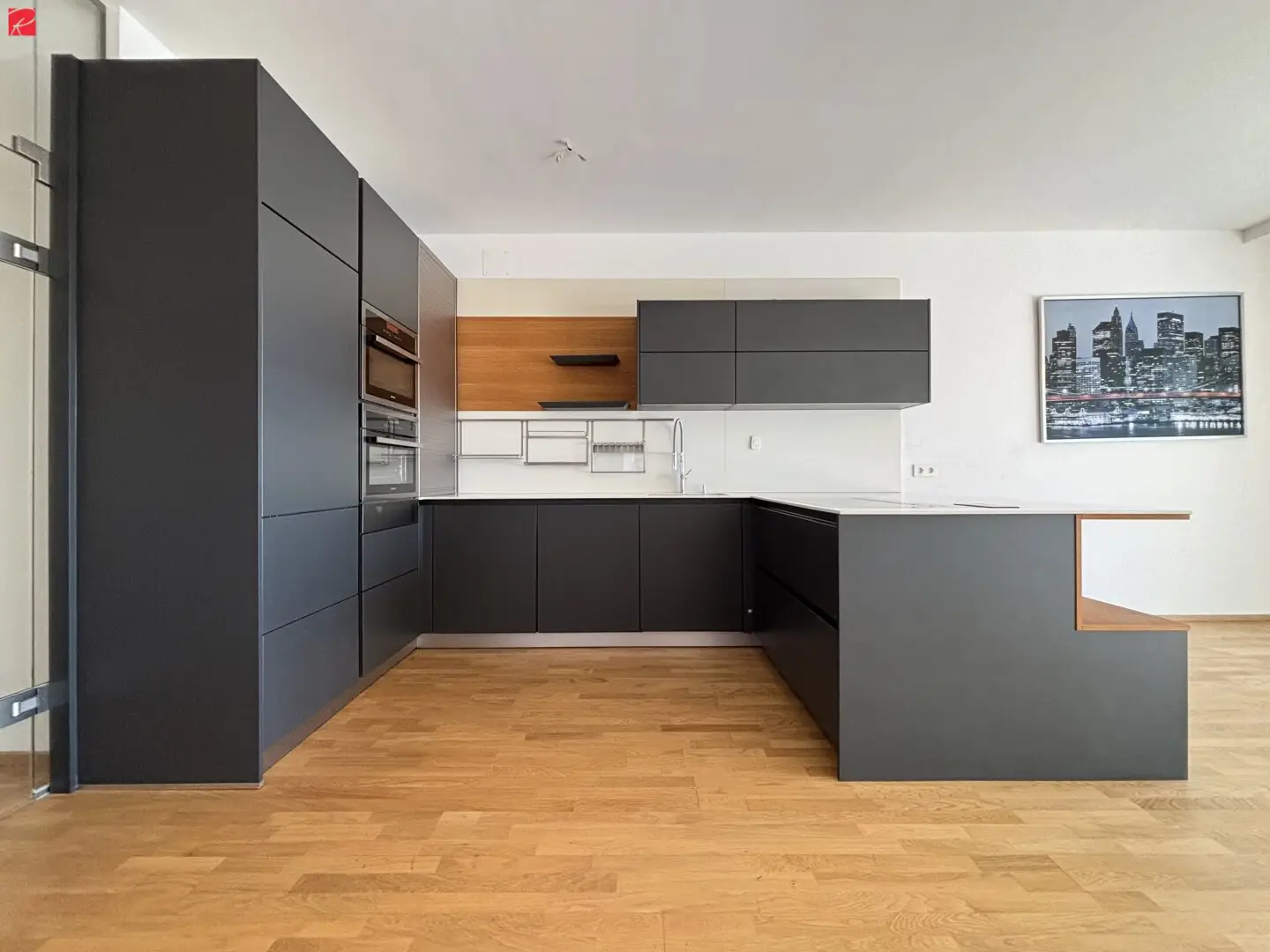 Stilvoller Gartenwohnung mit attraktivem Weitblick