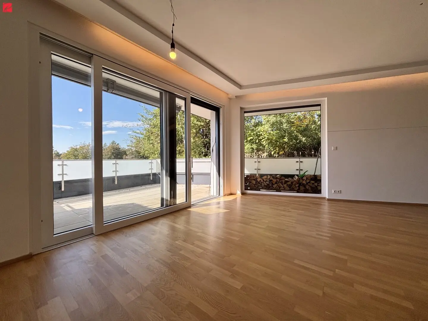 Stilvoller Gartenwohnung mit attraktivem Weitblick