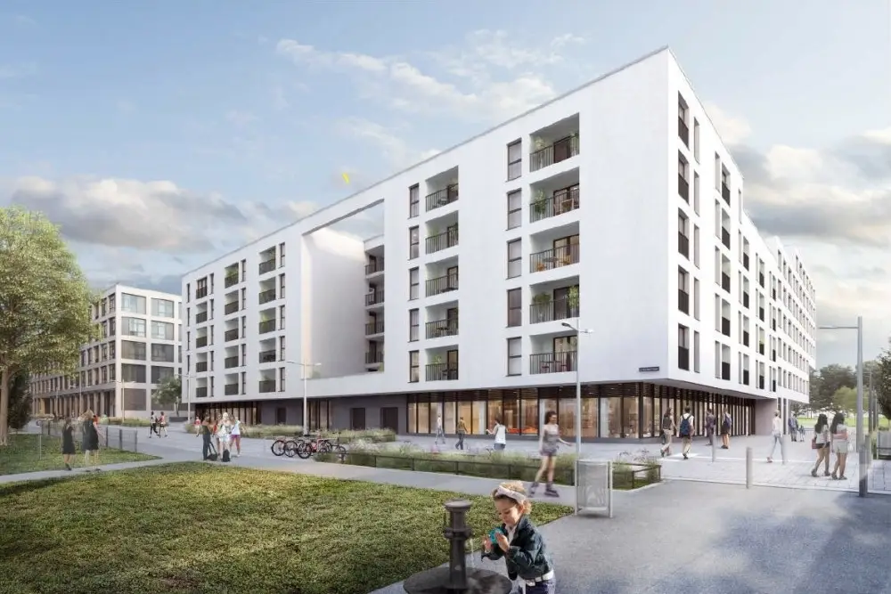 Helle Wohnung im Neubau mit Loggia und Lift