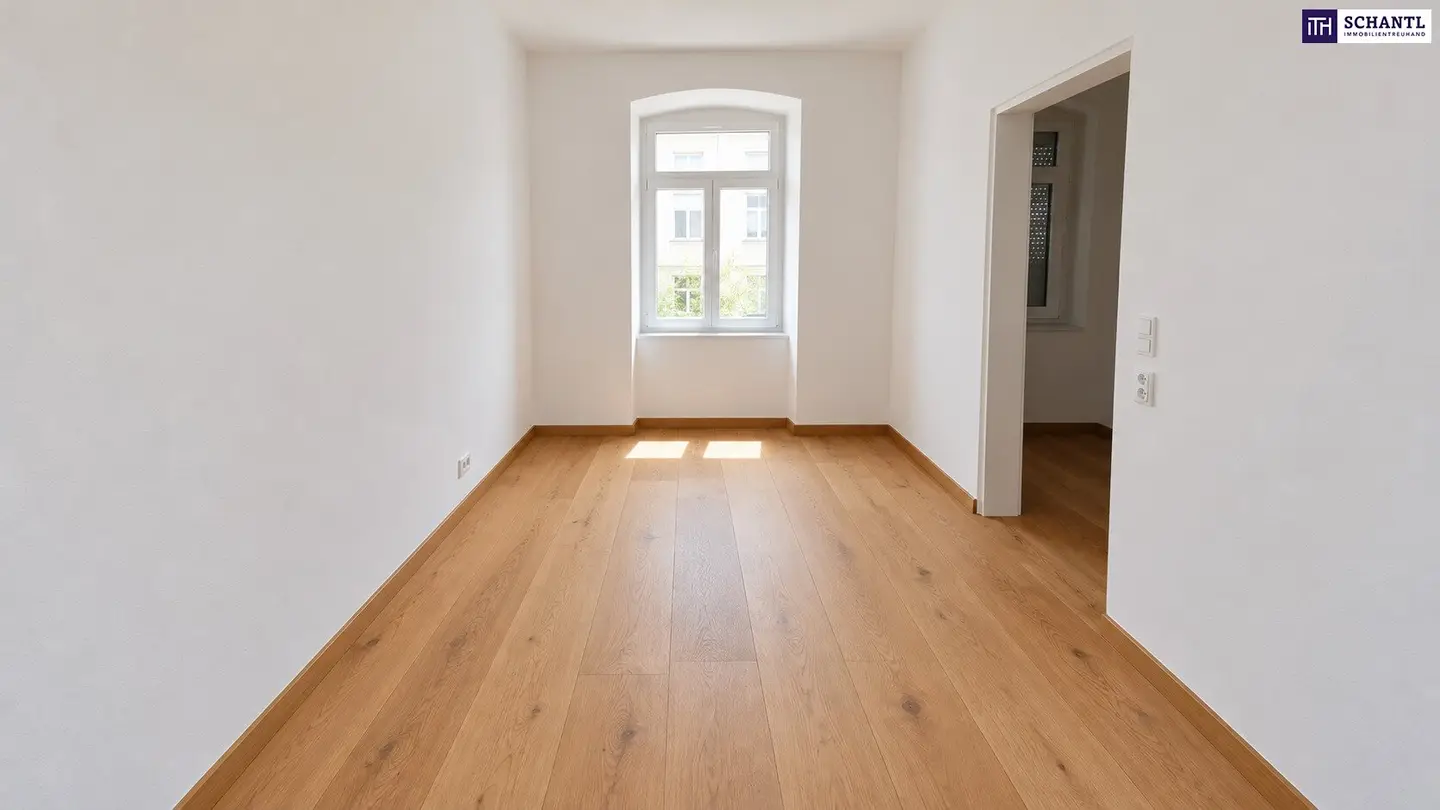 Klein &amp; fein! Umfassend sanierte 2-Zimmer-Wohnung mit hochwertiger Ausstattung + moderner Luftwärmepumpe + rundum saniertes Altbauhaus