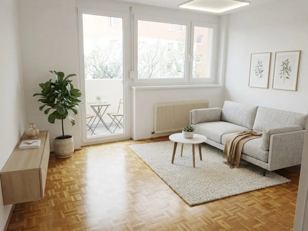 Graz - Trend district Lend - Commission free - modern 2 room apartment - south balcony - underground parking space - suitable for flatshare