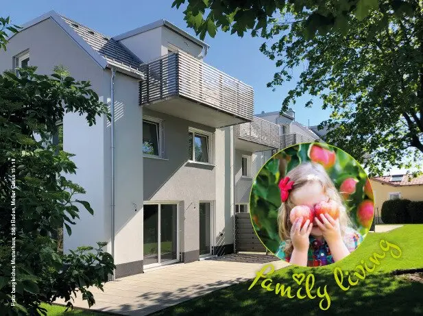 Familien­freundliche Terrassenhäuser nahe Landesklinikum Baden