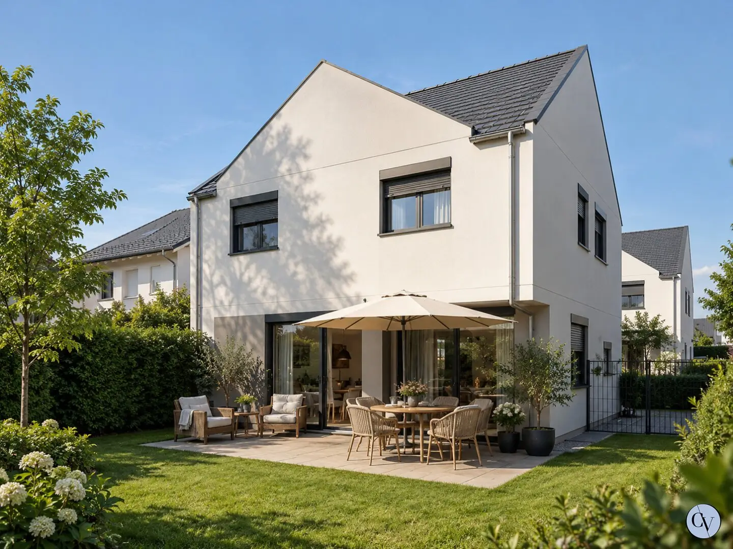 Residential bliss at Badeteich Hirschstetten, commission-free