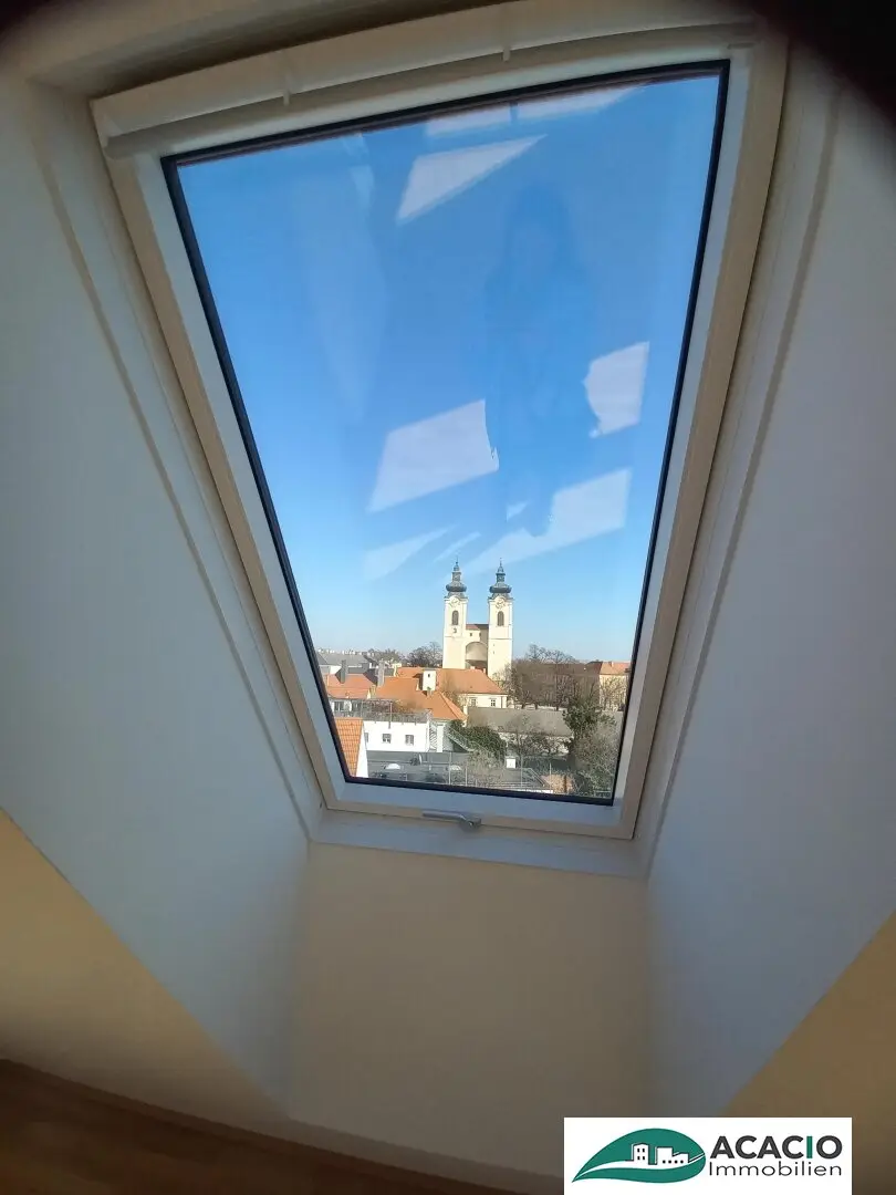Über den Dächern von Tulln - moderne 2-Zimmer Dachterrassen-Wohnung mit Kühlung