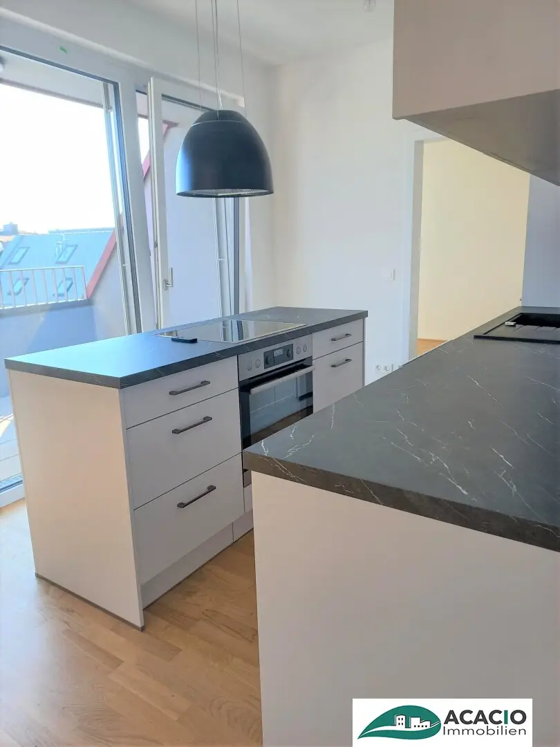 Über den Dächern von Tulln - moderne 2-Zimmer Dachterrassen-Wohnung mit Kühlung