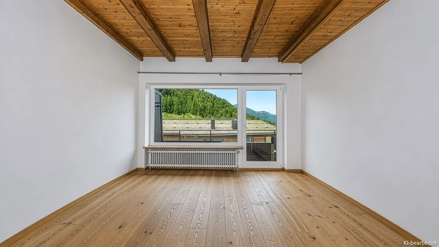 Ski in Ski out Dachgeschosswohnung mit Kaiserblick
