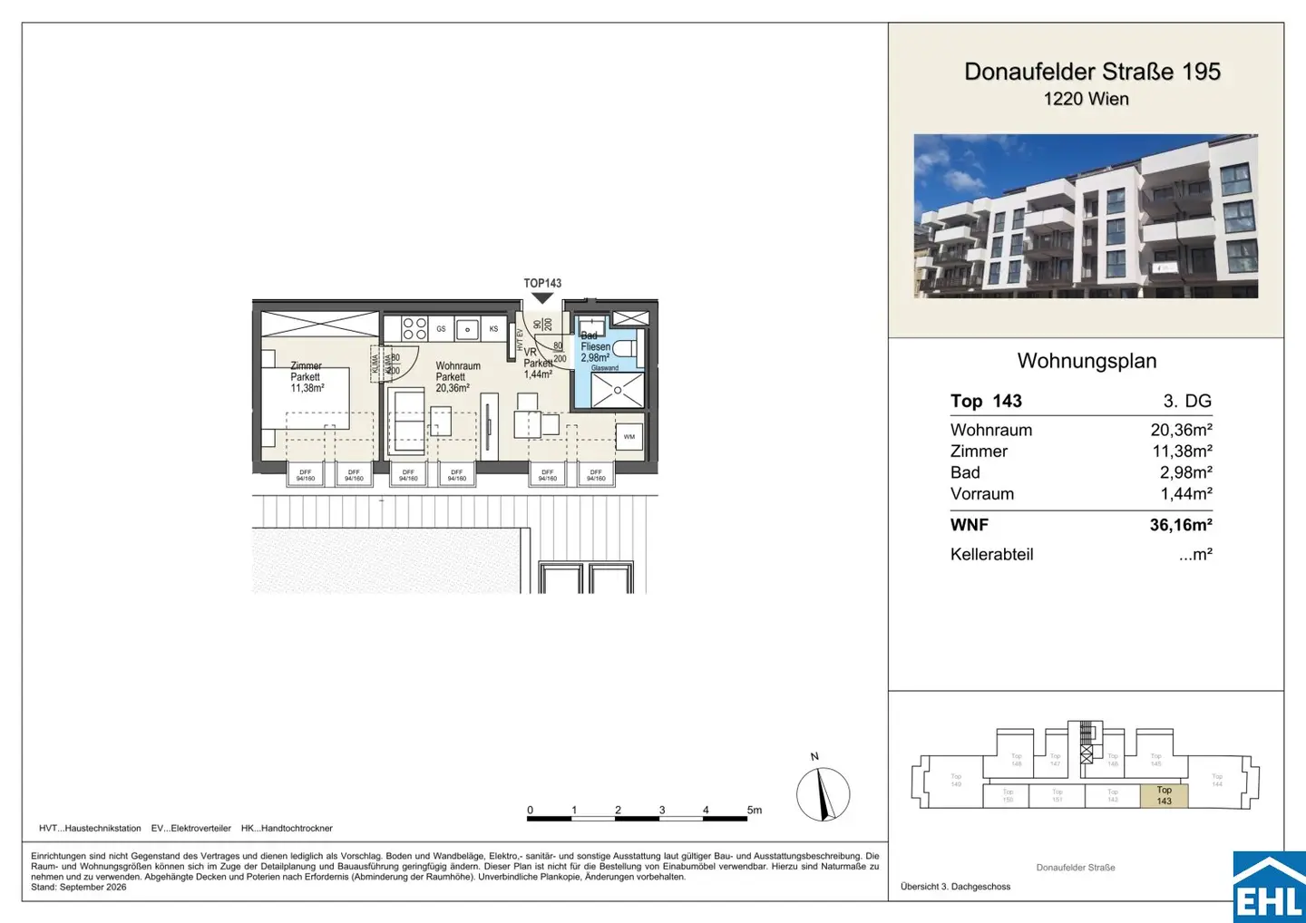 Invest for lasting value in Donaufeld – New development with outdoor areas that tenants appreciate