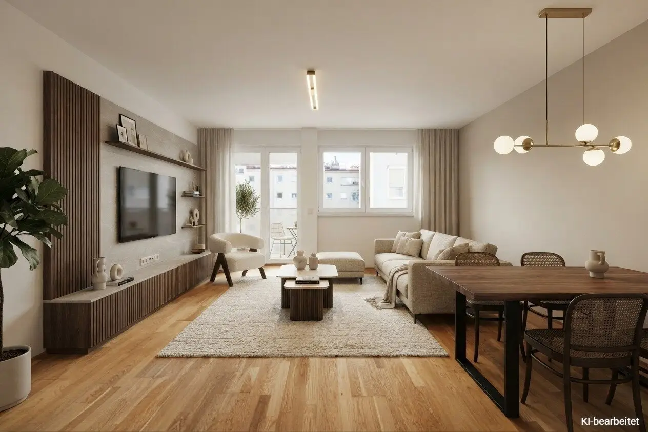 ALSERGRUND - SONNIGE 3 Zimmer NEUBAU Wohnung mit gemütlichen Balkon
