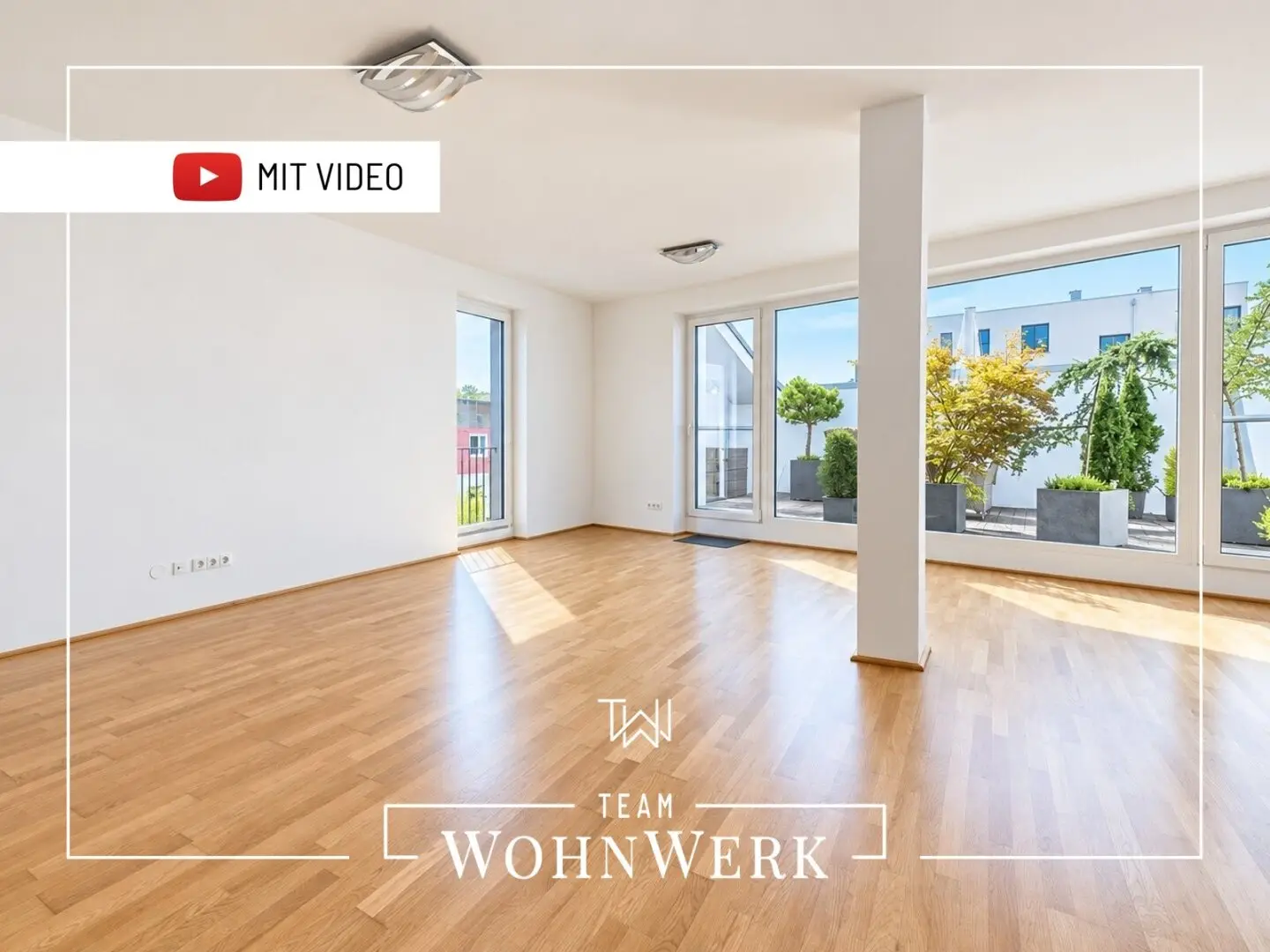 Terrassenwohnung in Graz-Eggenberg | 124 m² mit Atrium, Balkon und Tiefgaragenplatz