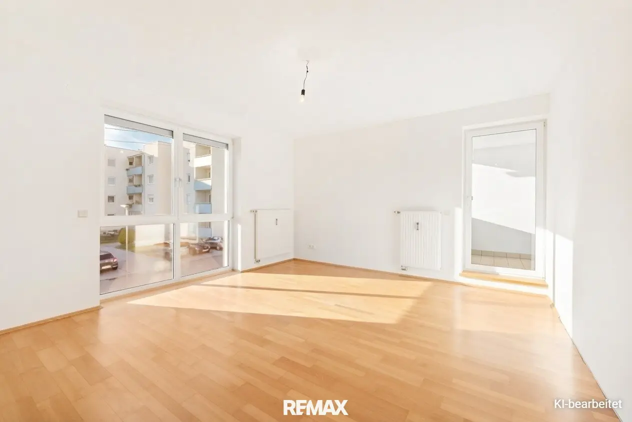 Helle 2-Zimmer-Wohnung mit großzügiger Loggia