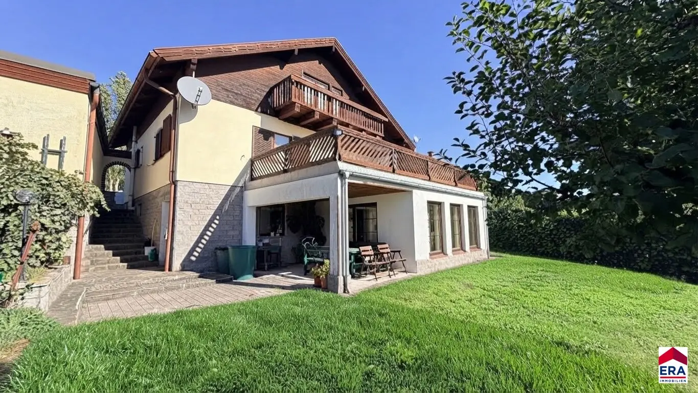 Großzügiges 4-Zimmer-Einfamilienhaus mit Terrasse und Garage in Ruhelage von Neulengbach mit Fernsicht!