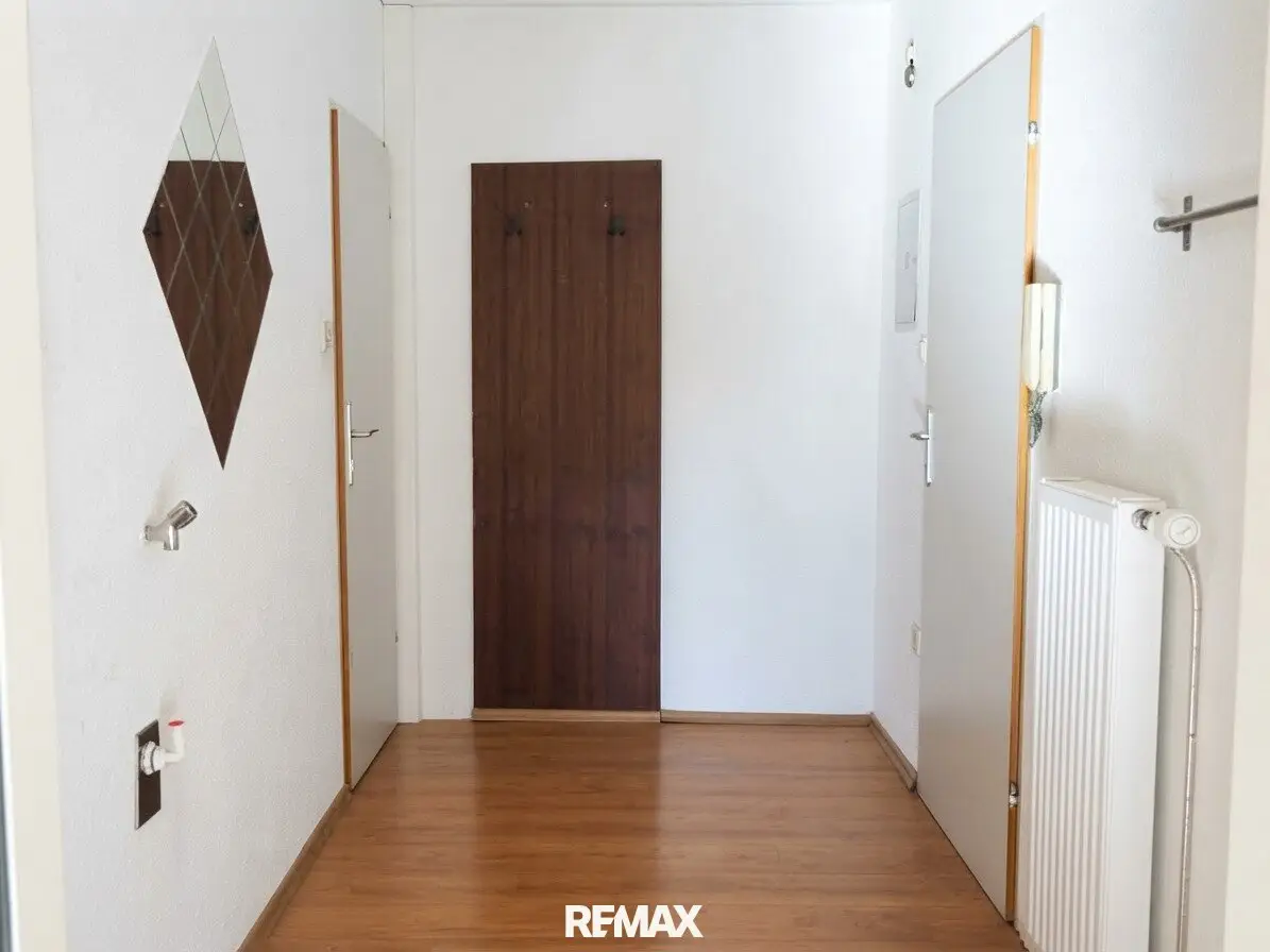 Ideally laid out 1-room apartment on the outskirts of Linz
