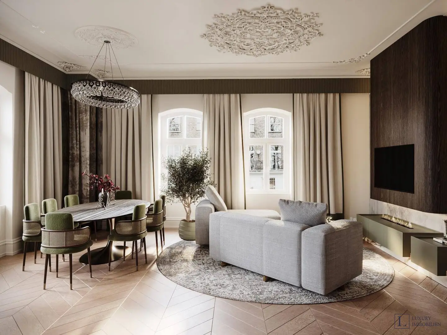 Exklusive Designerwohnung zur Miete mit Blick auf den Donaukanal