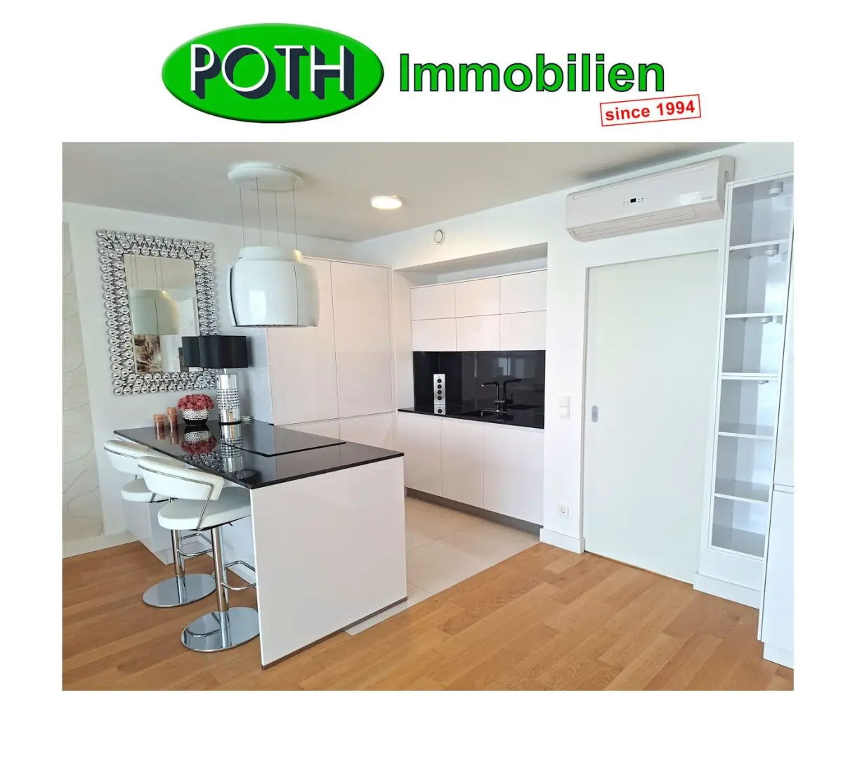 klimatisierter 3 Zimmer DG-Wohntraum mit Terrasse &amp; KFZ Garagenplatz in Aspern