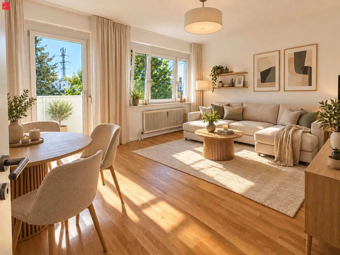 Viel Licht, eigener Balkon &amp; Raum für Ihre Wohnideen!