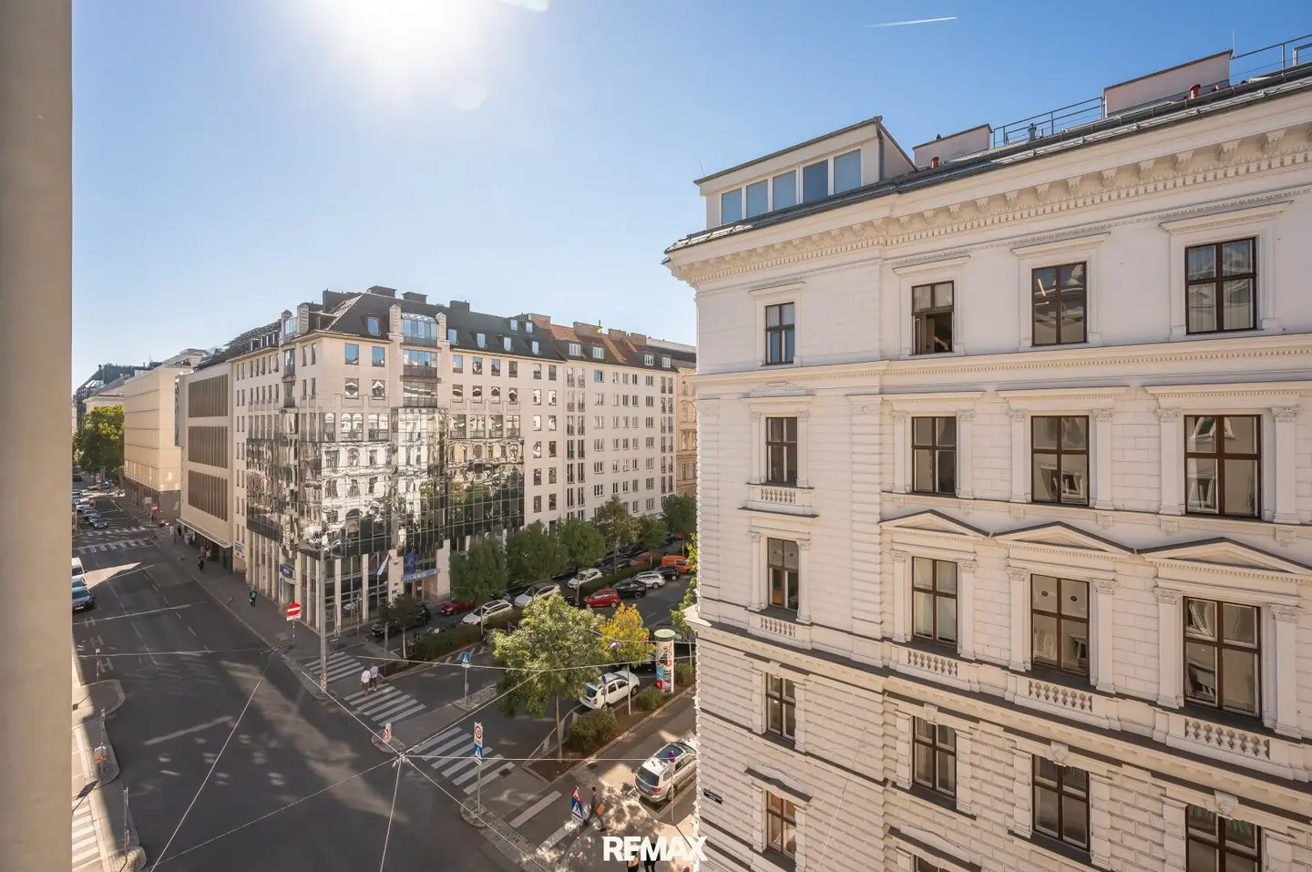 Blick von der Wohnung