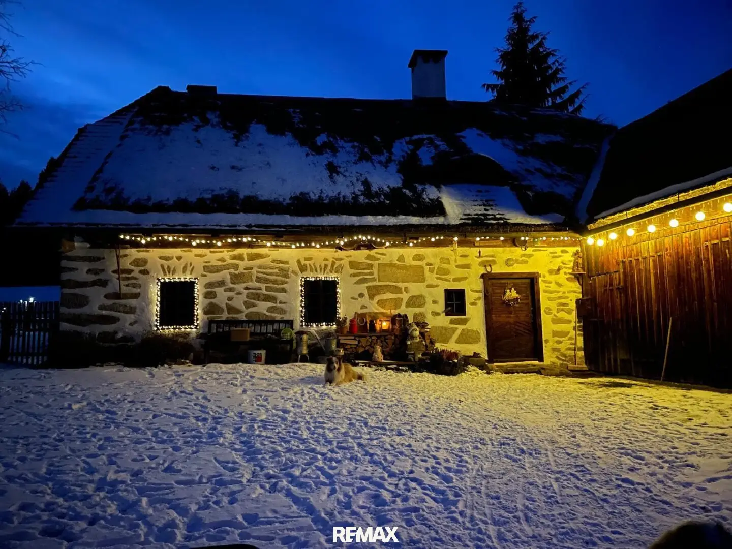 Hausansicht Winter