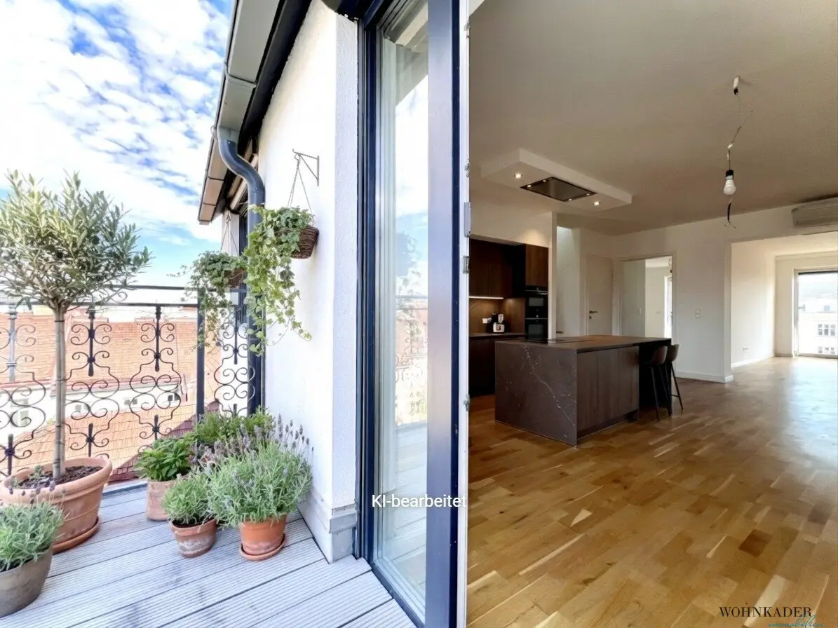 Exklusive 150-m²-Dachgeschosswohnung auf zwei Ebenen mit Terrassen und spektakulärem Stadtblick – Wien-Währing, 18. Bezirk